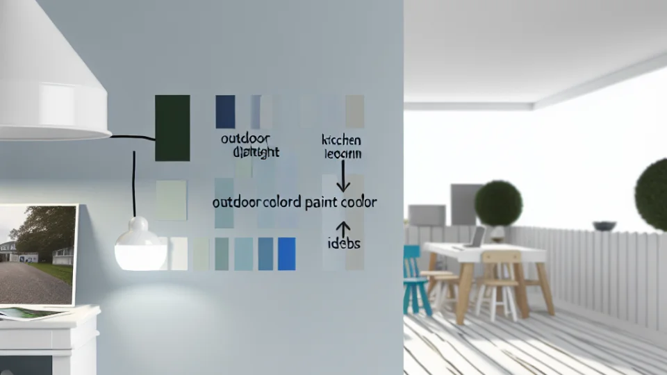 Dış Mekan Işıklandırması Boya Rengini Nasıl Etkiler?